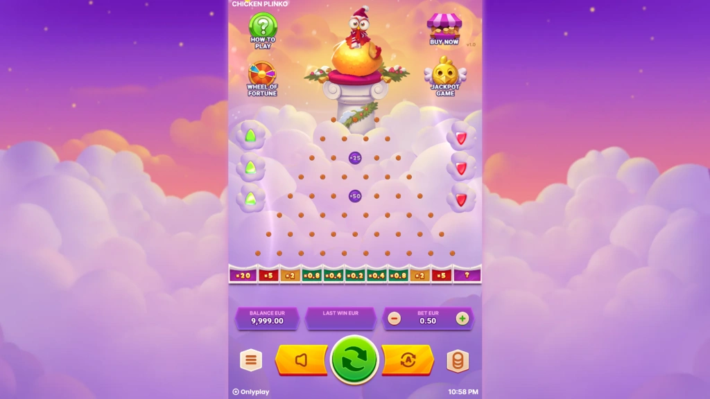 Chicken Plinko - Base Game